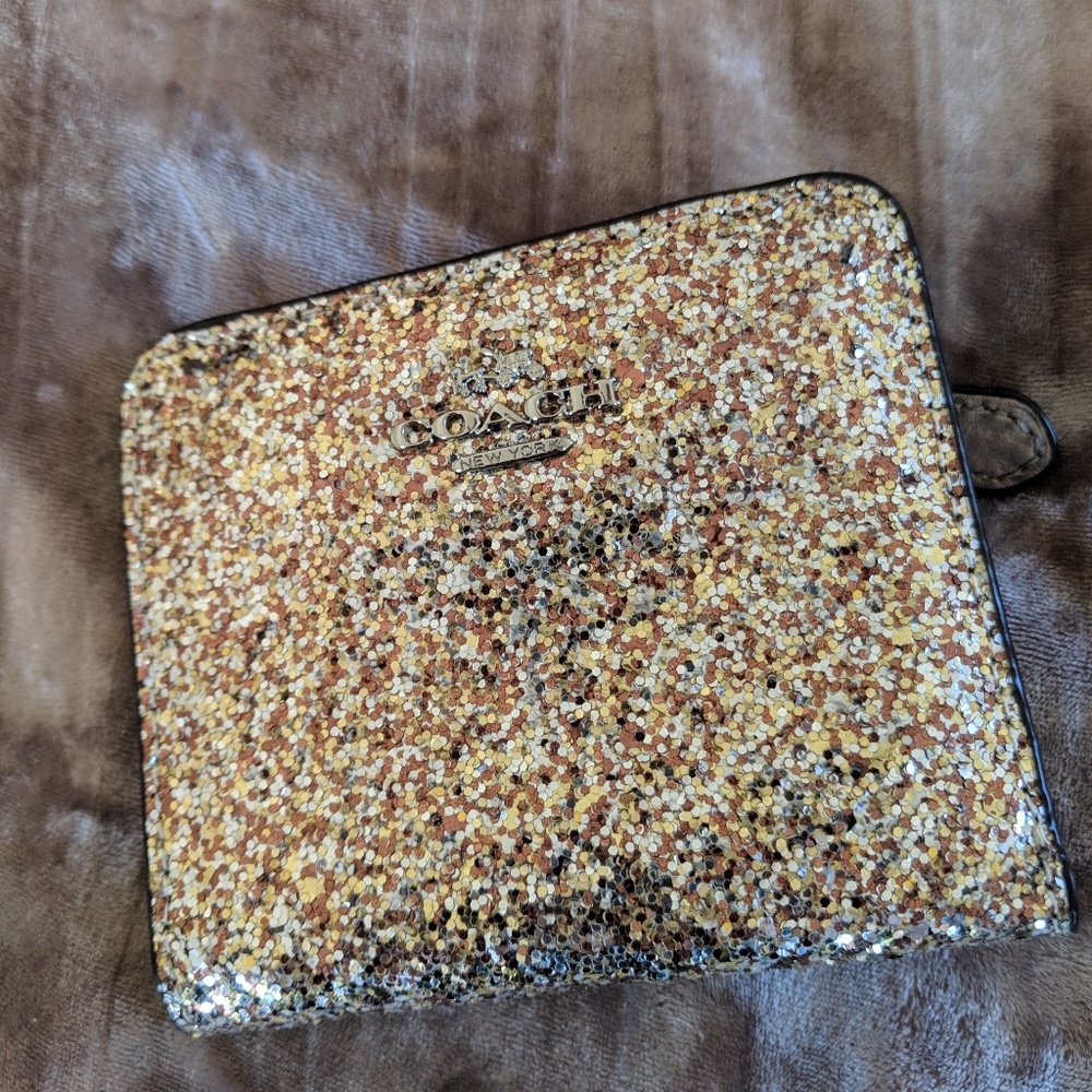 Coach mini wallet